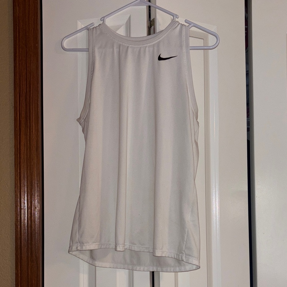 Nike Women's Tank Top Bundle 2 Medium Coral/White 2 Large Lilac/Yellow - Picture 3 of 8